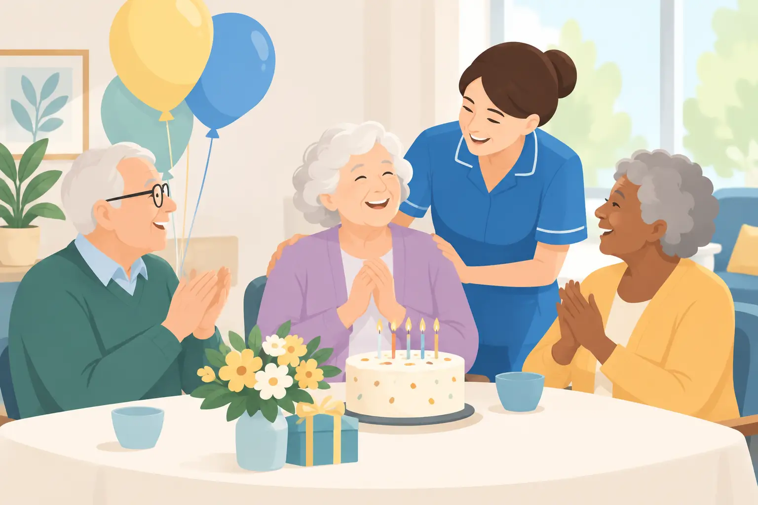 How a Care Home Celebration Creates Lasting Joy